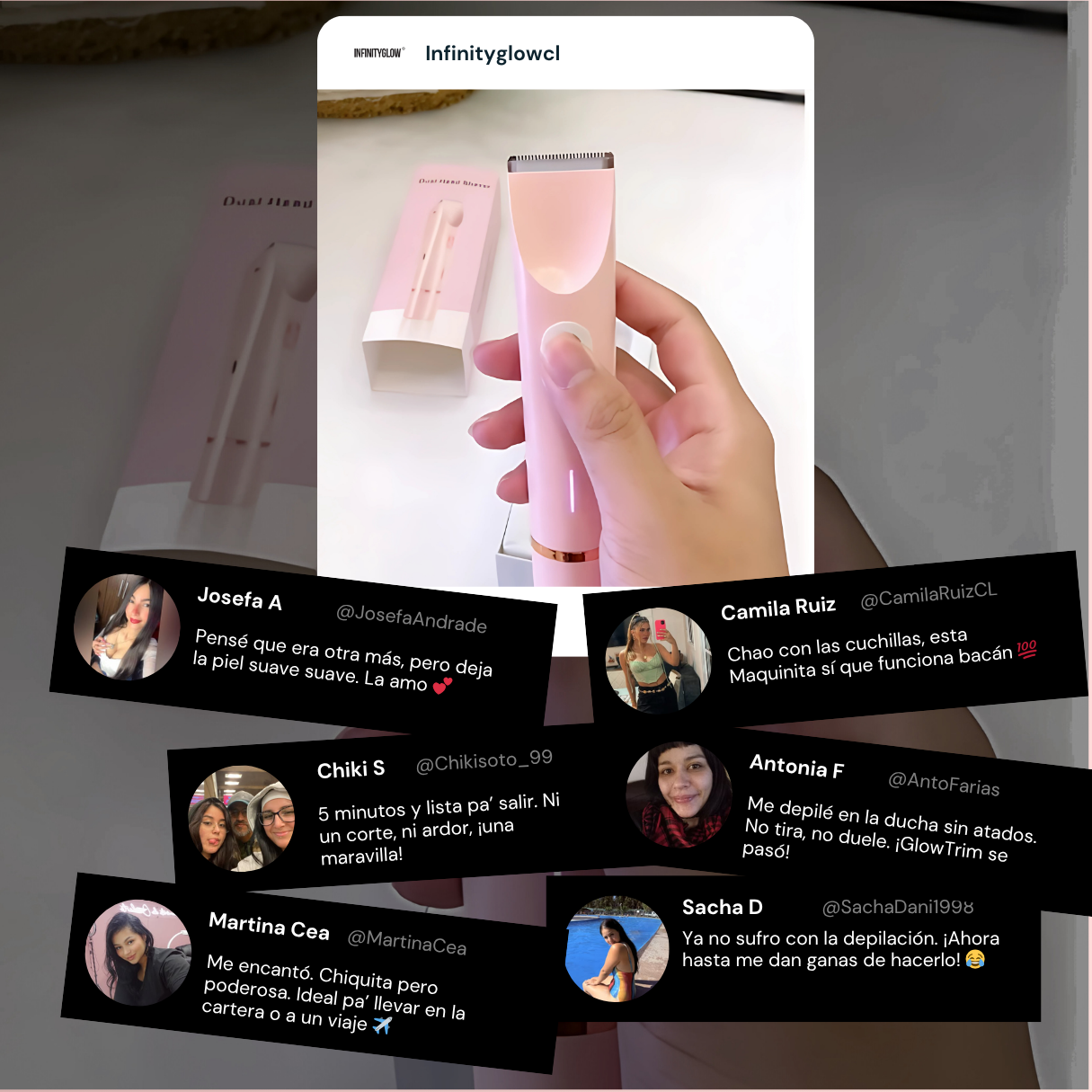 Depiladora Shaver 2 en 1 despidete de dolores